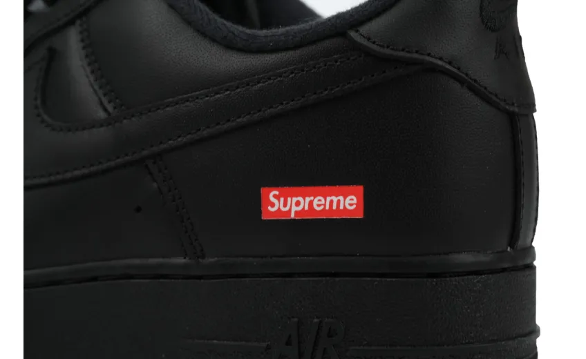 Nike Air Force 1 Low Supreme Black CU9225-001