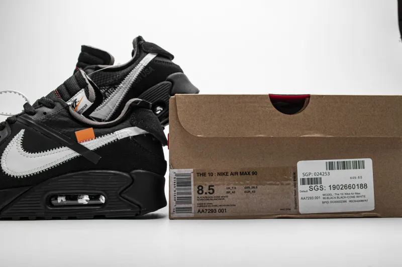 Nike Air Max 90 Off-White Black AA7293-001
