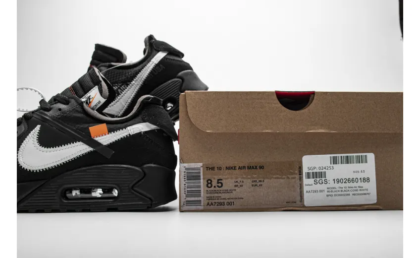Nike Air Max 90 Off-White Black AA7293-001