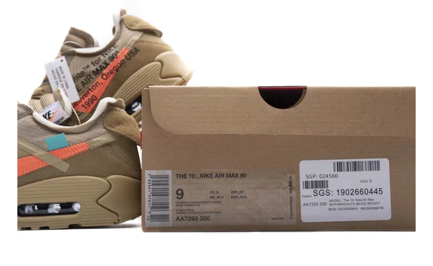 Nike Air Max 90 Off-White Desert Ore AA7293-200