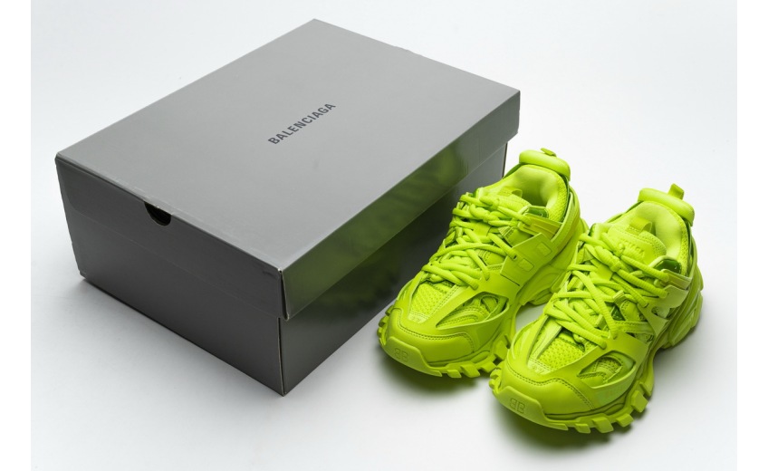  Balenciaga Track Fluorescent Yellow (no light) 542436 W1GB7 2014