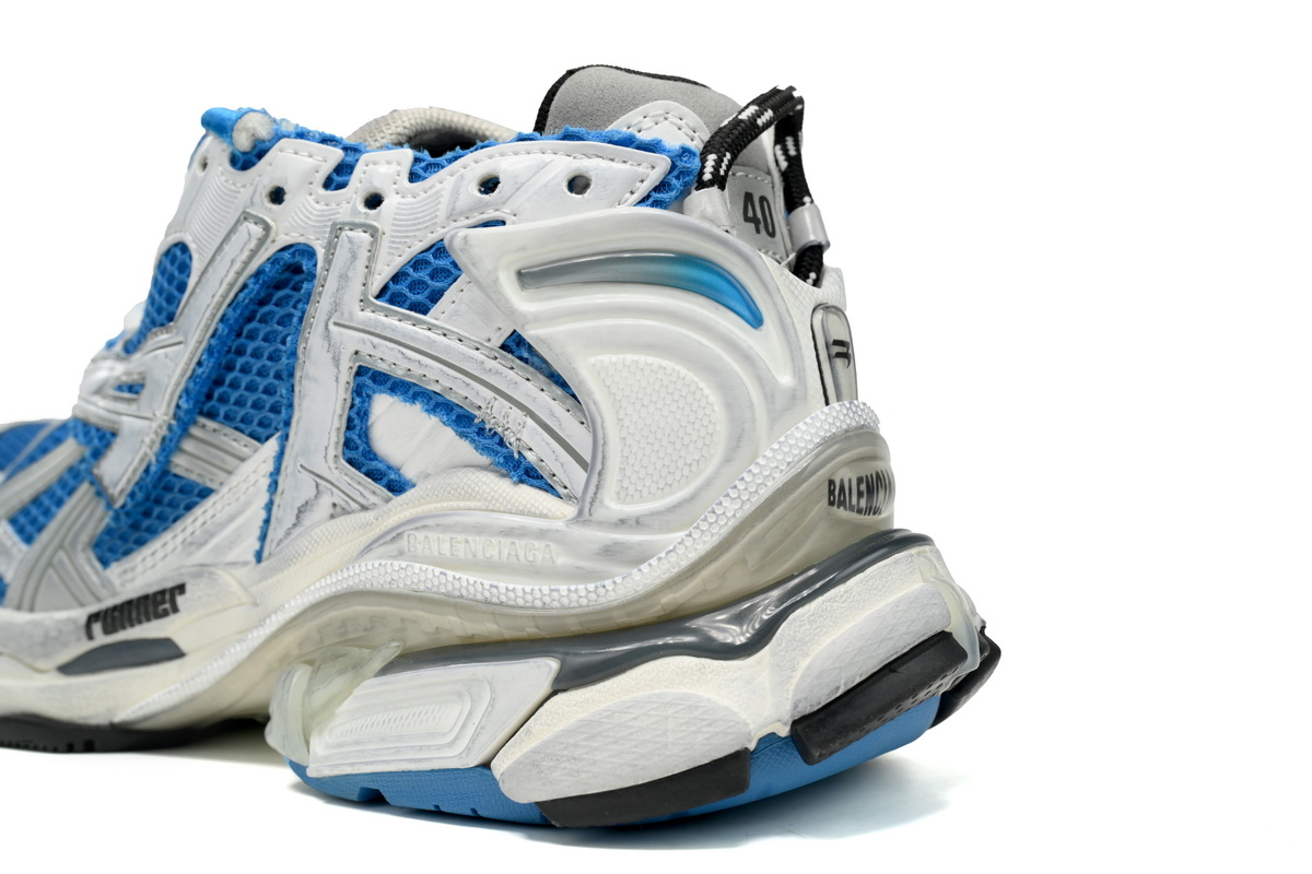 Balenciaga Runner Blue White 677403W3RB34912