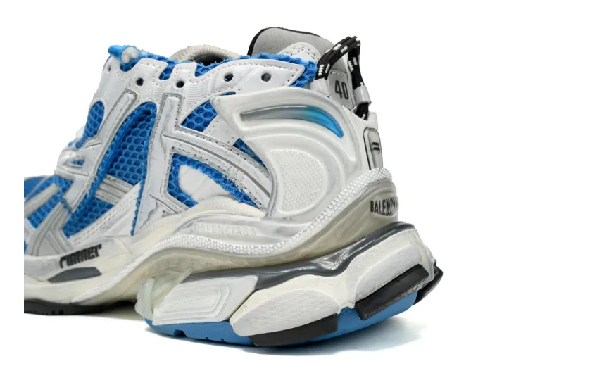 Balenciaga Runner Blue White 677403W3RB34912