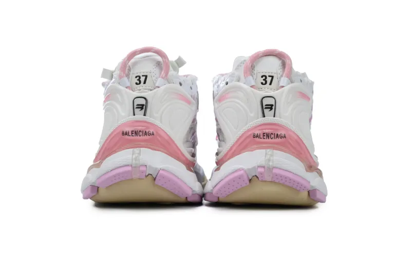 Balenciaga Runner Pink White  677402W3RB39059
