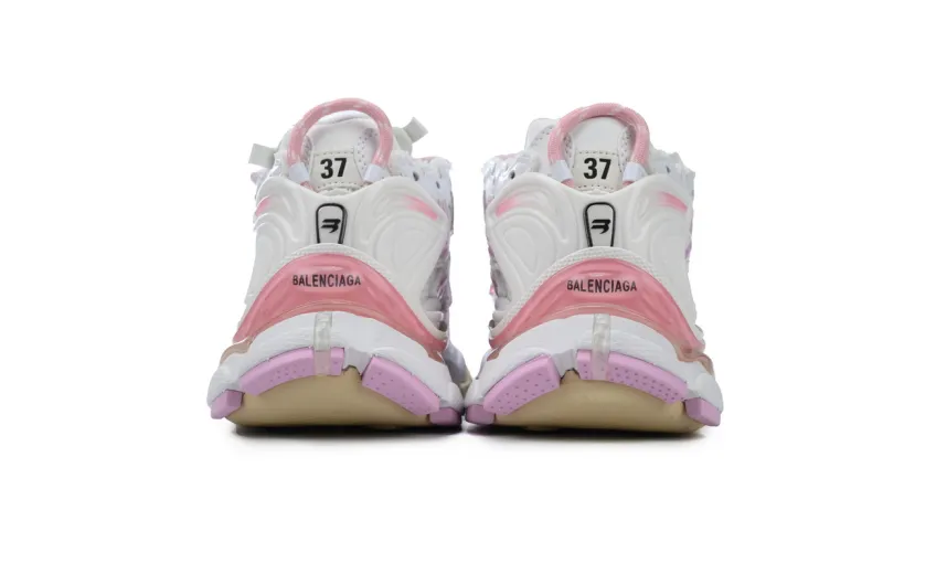 Balenciaga Runner Pink White  677402W3RB39059
