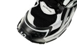 Balenciaga Runner White Black White   677403W3RB29010