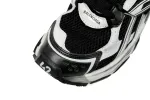 Balenciaga Runner White Black White   677403W3RB29010