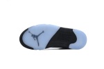 fake jordan black metallic 5