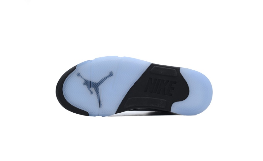 fake jordan black metallic 5