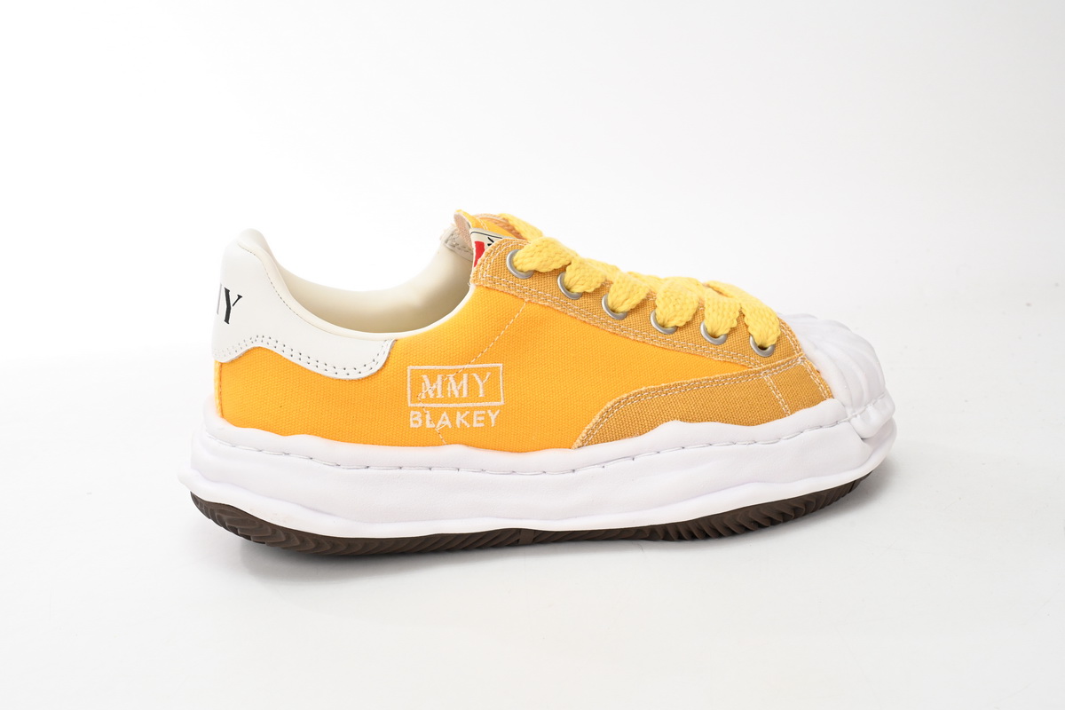 Mihara Yasuhiro Blakey OG Sole Canvas Low Yellow