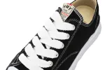 Maison Mihara Yasuhiro Peterson OG Sole Canvas Low Black A01FW702