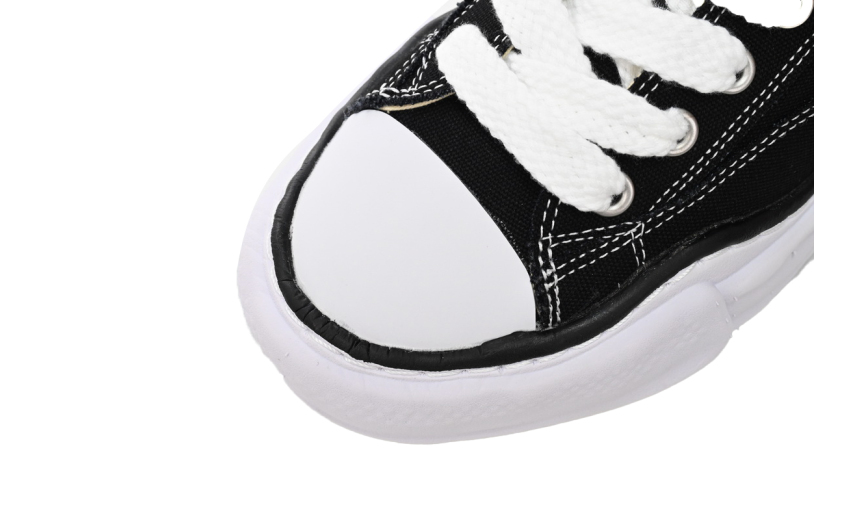 Mihara Yasuhiro Peterson OG Sole Canvas Low Black A01FW702
