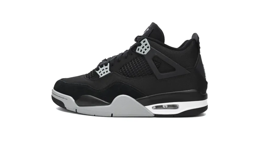 Air Jordan 4 Retro Black Canvas reps
