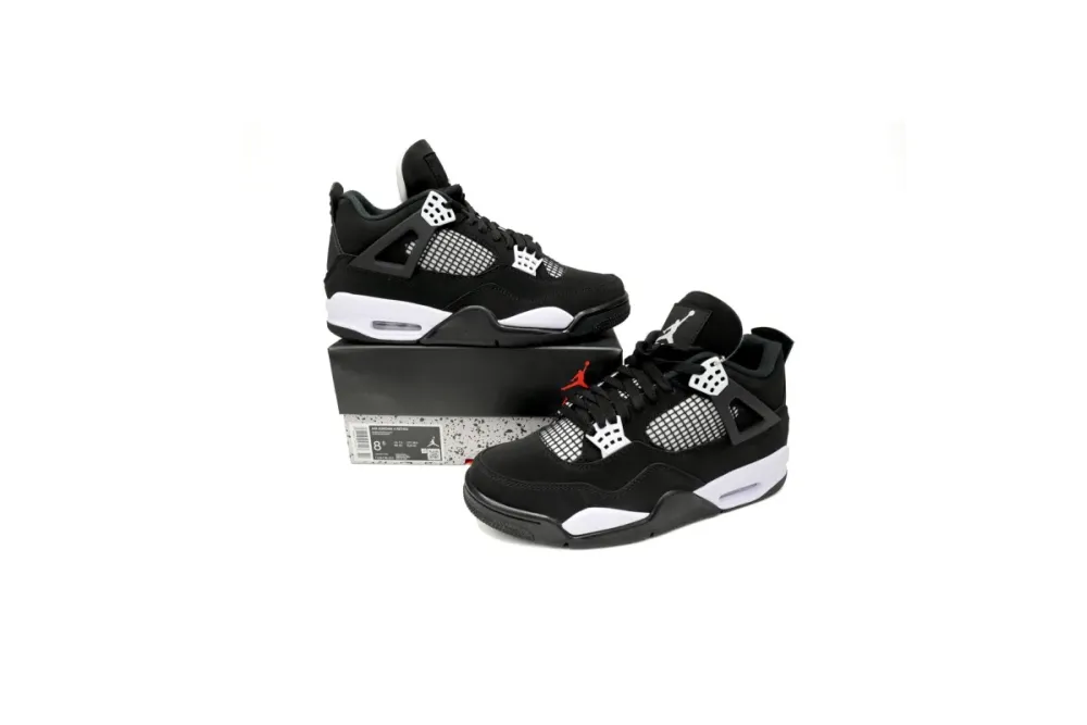 rep Air Jordan 4 Retro White Thunder 