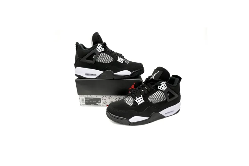 rep Air Jordan 4 Retro White Thunder 
