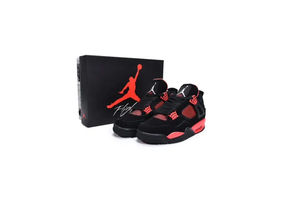 fake  Jordan 4 Red Thunder 