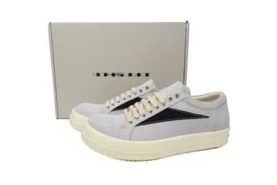Rick Owens DRKSHDW Luxor Vintage Sneakers 'Oyster Black' DU02C5803 SHA 6191 02