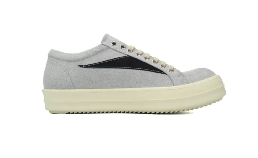 Rick Owens DRKSHDW Luxor Vintage Sneakers 'Oyster Black' rep