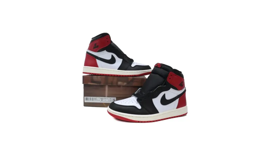 reps Jordan 1 Retro High OG Black Toe Reimagined