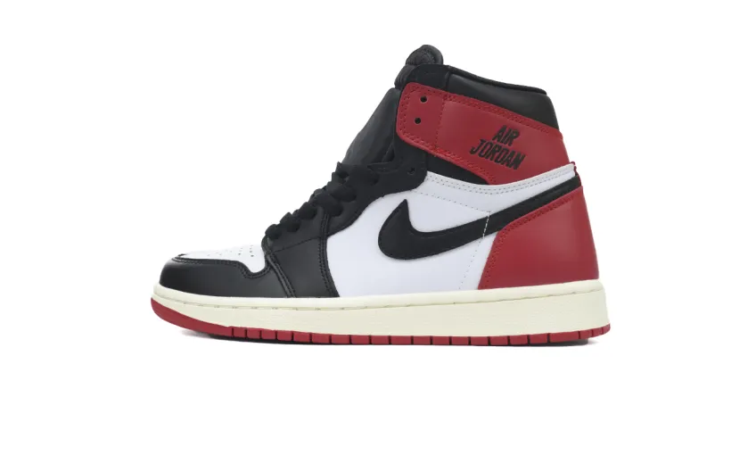 fake Jordan 1 Retro High OG Black Toe Reimagined