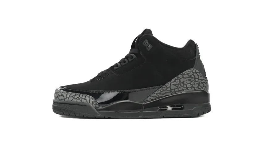 fake Air Jordan 3 Retro Black Cat