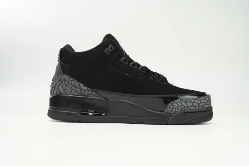 rep Air Jordan 3 Retro Black Cat