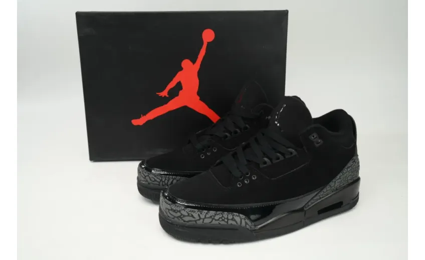 Air Jordan 3 Retro Black Cat replica
