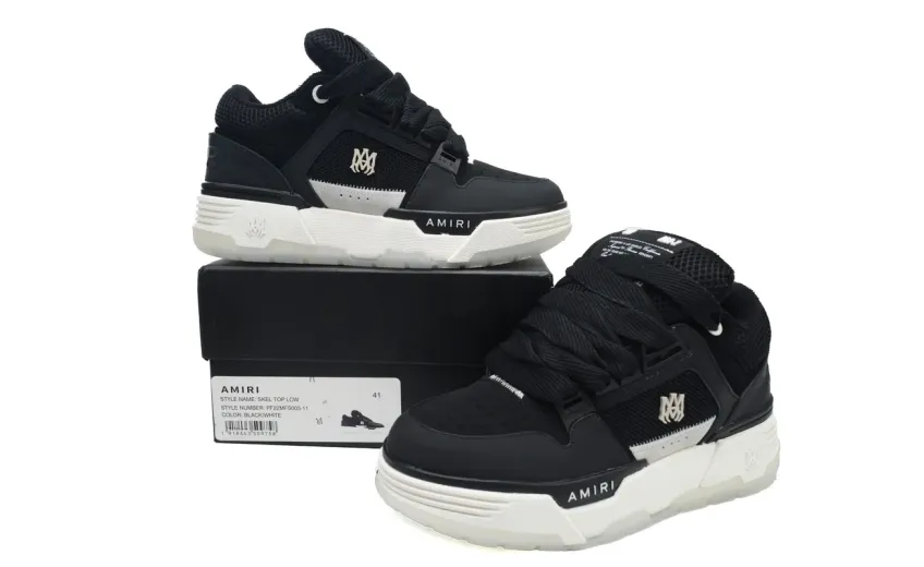 rep AMIRI MA-1 Black White