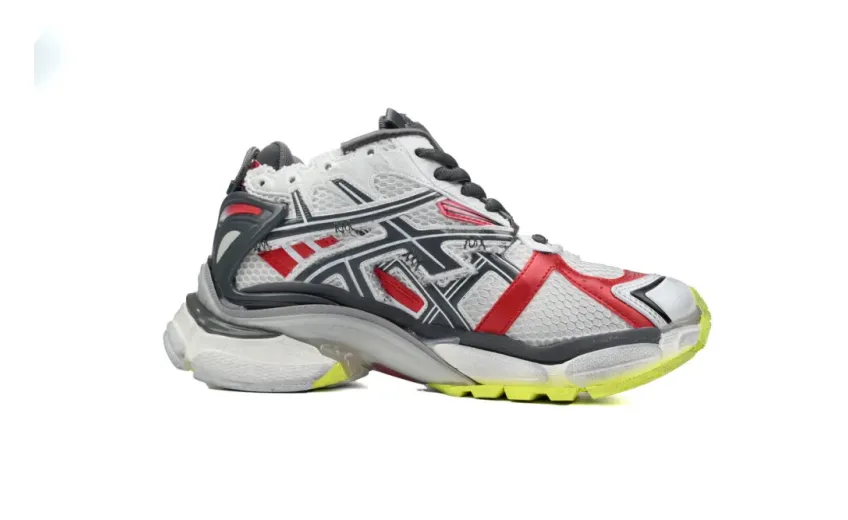 Balenciaga Runner Black White Red Neon Yellow 677403W3RB69167