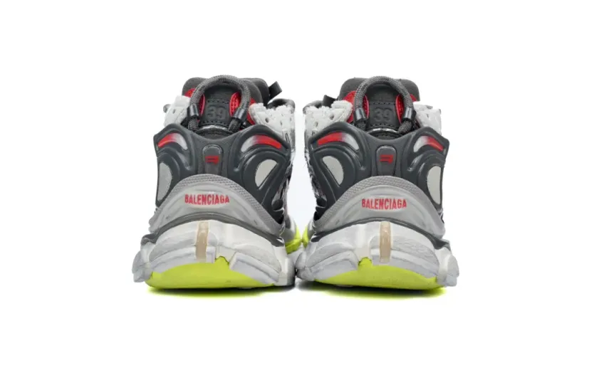 Balenciaga Runner Black White Red Neon Yellow 677403W3RB69167
