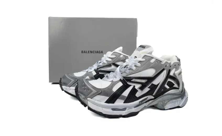 Balenciaga Runner Grey White Black rep