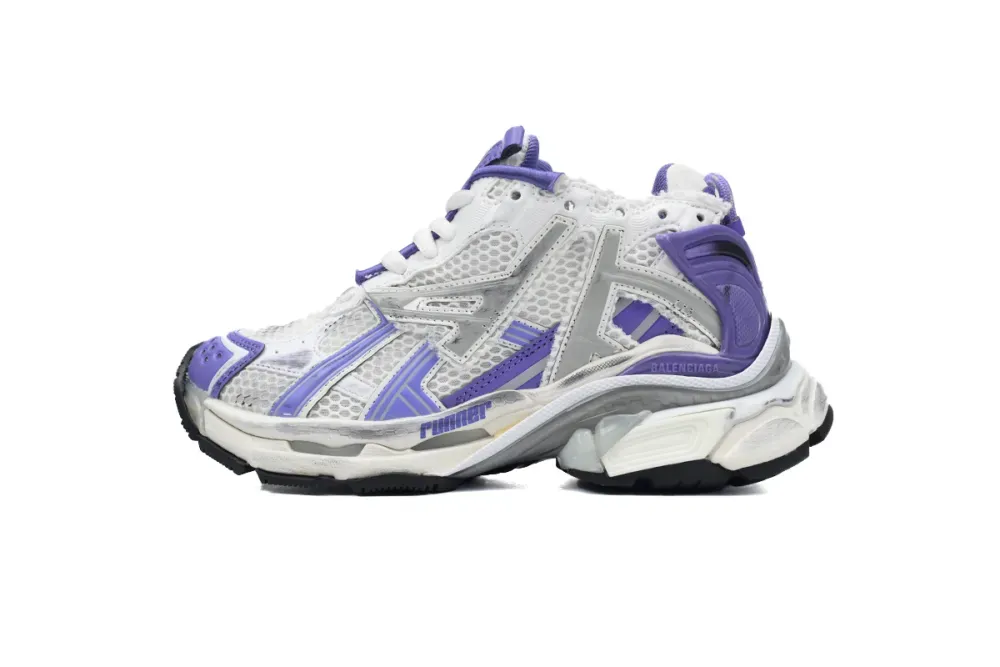 fake Balenciaga Runner Purple Grey 