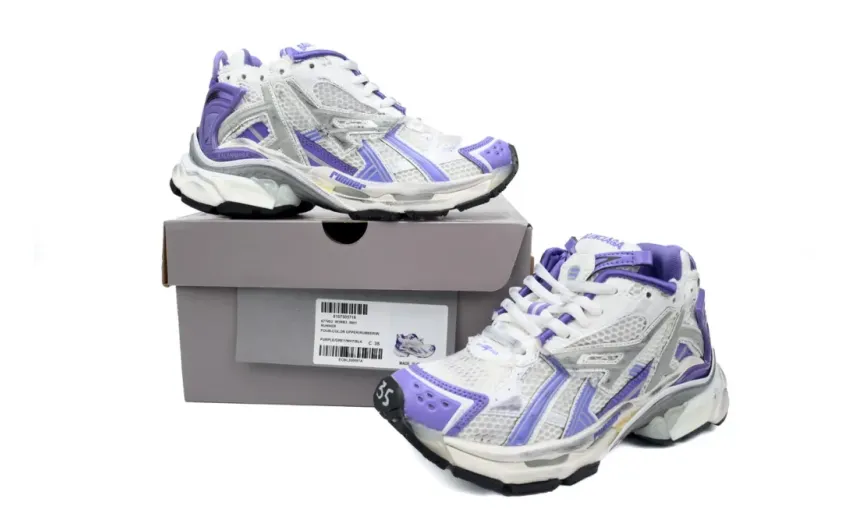 Balenciaga Runner Purple Grey replica