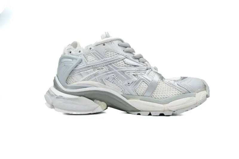 fake Balenciaga Runner Sneaker White Silver