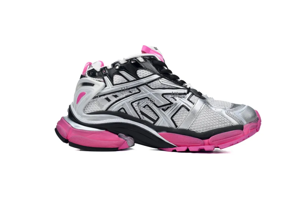 rep Balenciaga Runner Worn Out Silver Pink 
