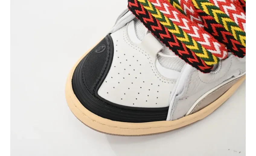  Lanvin Leather Curb White Ivory  rep
