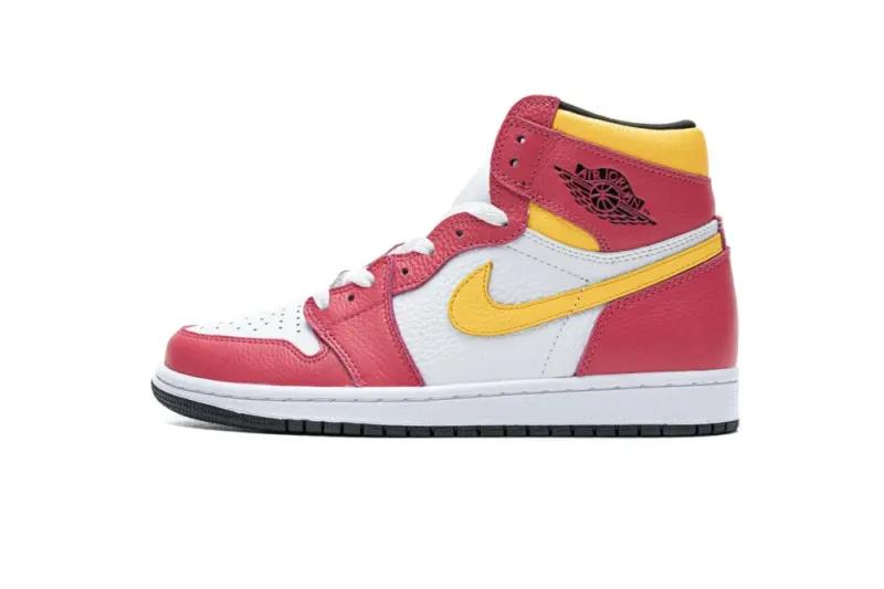  Air Jordan 1 High OG Light Fusion Red 555088-603