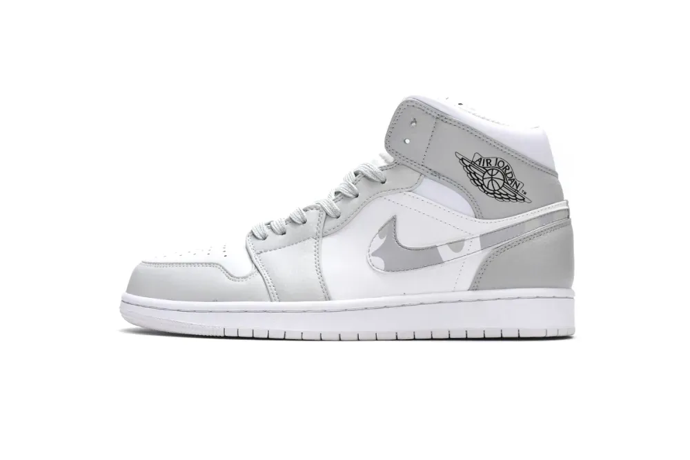  Air Jordan 1 Mid Grey Camo DC9035-100