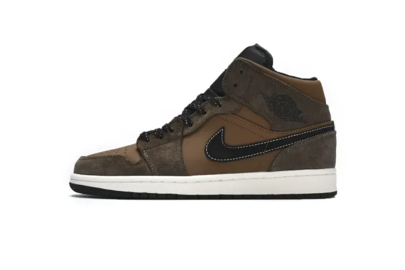  Air Jordan 1 Mid SE Dark Chocolate DC7294-200