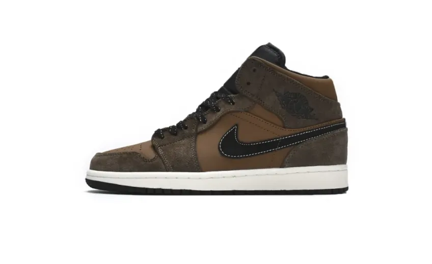  Air Jordan 1 Mid SE Dark Chocolate DC7294-200