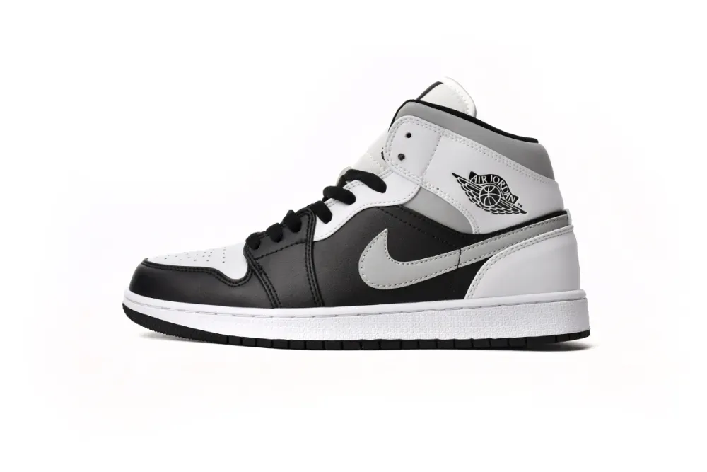  Air Jordan 1 Mid White Shadow 554724-073 