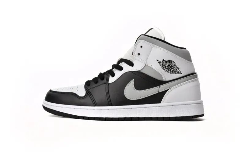  Air Jordan 1 Mid White Shadow 554724-073 