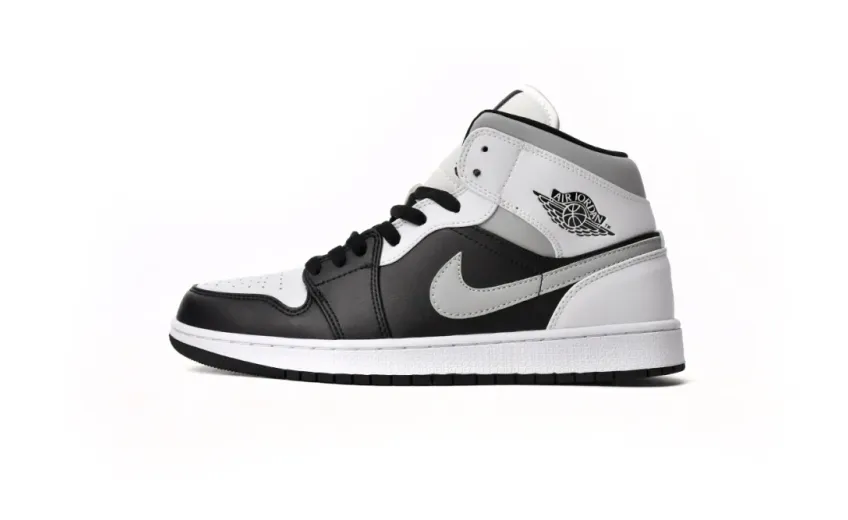  Air Jordan 1 Mid White Shadow 554724-073 