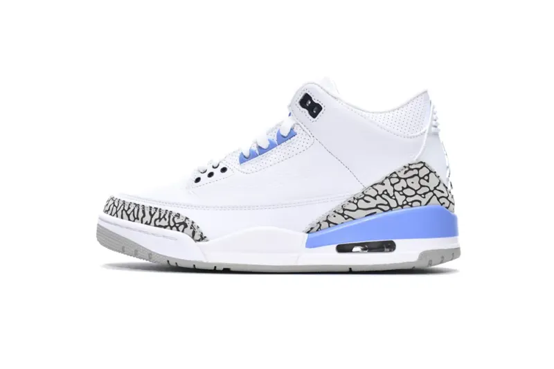  Air Jordan 3 Retro UNC Blue CT8532-104