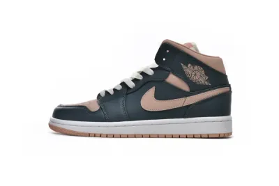 Jordan 1 Mid Dark Teal Green (Women's) BQ6472-308 01