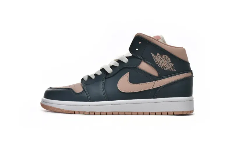 Jordan 1 Mid Dark Teal Green (Women's) BQ6472-308