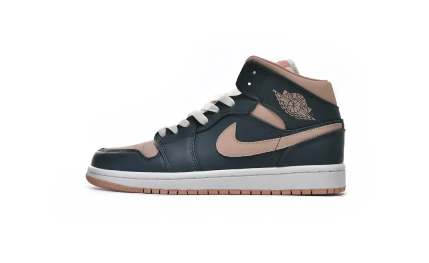 Jordan 1 Mid Dark Teal Green (Women's) BQ6472-308