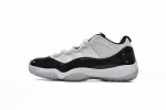  Air Jordan 11 Retro Low Concord Black White 528895-153