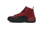  Air Jordan 12 Retro Reverse Flu Game Black Red CT8013-602