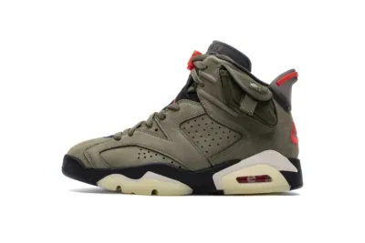  Travis Scott X Air Jordan 6 “Medium Olive”CN1084-200 01